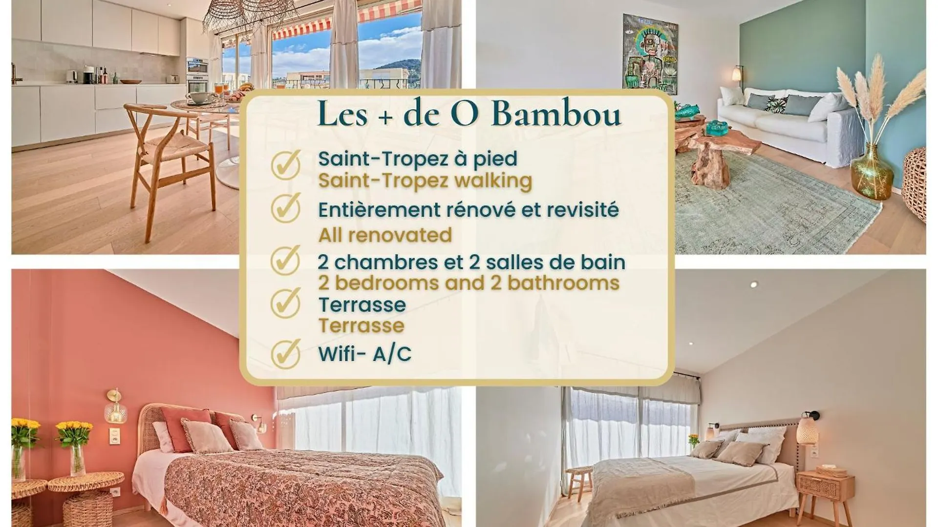 Apartament O Bambou-Superbe Appartement-Saint-Tropez